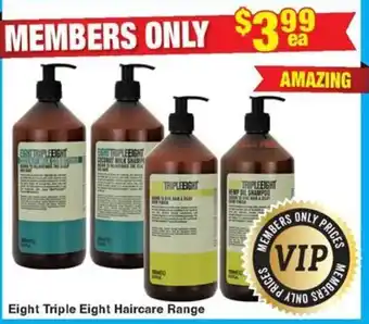 My Chemist Eight Triple Eight Haircare Range offer