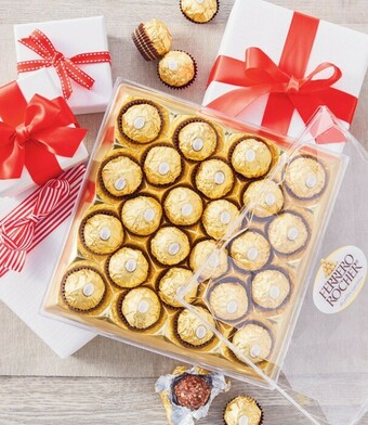 Coles Ferrero Rocher Diamond Gift Box 24 Pack 300g offer