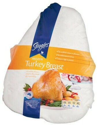 Coles Steggles Frozen Turkey Small Buffet 3.4kg offer