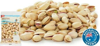 Coles Coles Australian Roasted & Salted Pistachios 400g Pack offer