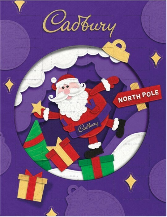Cadbury Advent Calendar 90g offer at Coles
