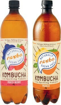 Coles Nexba Kombucha 1 Litre offer
