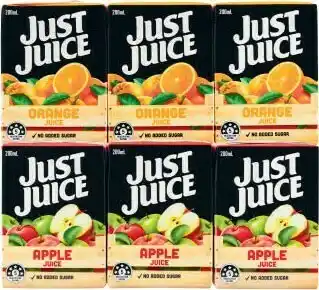 Coles Just Juice 6x200mL offer
