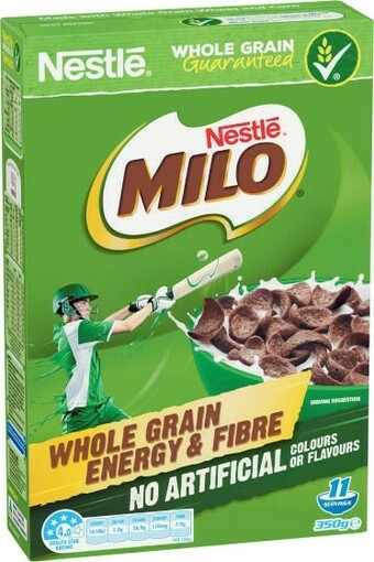 Coles Nestlé Milo Cereal 350g offer