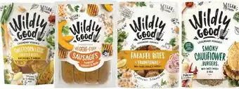 Coles Wildly Good Burgers 250g, Fritter Bites 210g, Kraut 500g, Sausages 250g or Falafel Bites 210g-225g offer