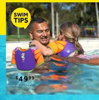 Zoggs Unicorn Waterwings Vest
