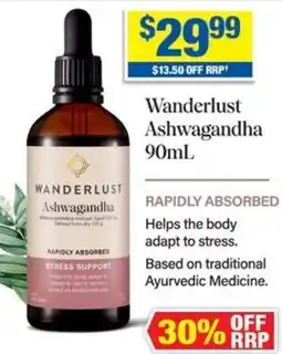 My Chemist Wanderlust Ashwagandha offer