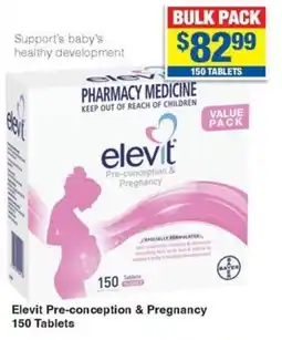 My Chemist Elevit Pre-conception & Pregnancy 150 Tablets offer