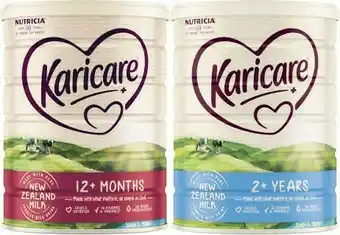 Coles Karicare Stage 3 or Stage 4 Toddler Milk 900g offer