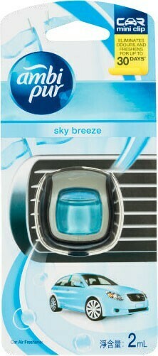 Coles Ambi Pur Car Mini Clip Air Freshener 2mL offer
