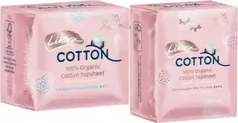Coles Libra Cotton Pads 8 Pack-12 Pack offer