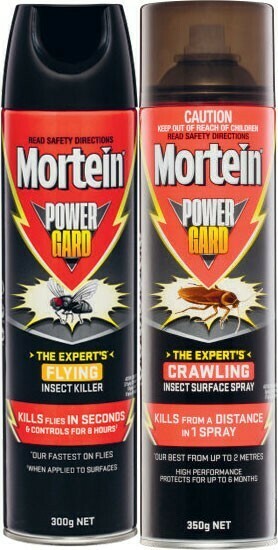Coles Mortein Powergard Flying Insect Spray 300g offer