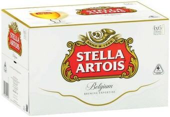 Coles Stella Artois Bottles 24x330mL offer
