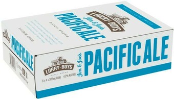 Coles Lorry Boys Pacific Ale Cans 24x375mL offer