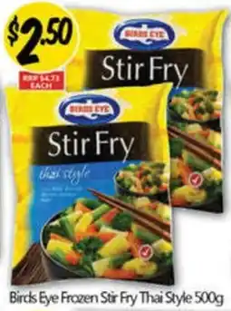 NQR Birds Eye Frozen Stir Fry Thai Style offer