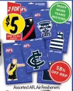 Assorted AFL Air Fresheners