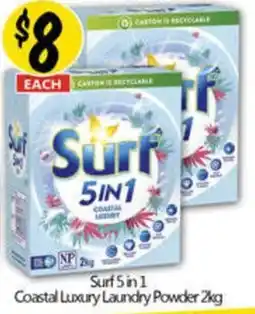 NQR Surf 5 in 1 Coastal Luxury Laundry Powder offer