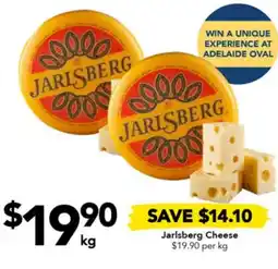 Drakes Jarlsberg Cheese offer