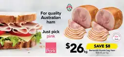 Bertocchi Aussie Leg Ham