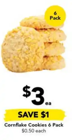 Drakes Cornflake Cookies 6 Pack offer