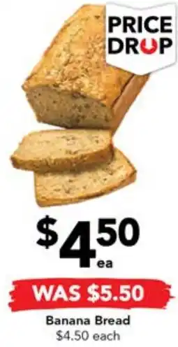 Drakes Banana Bread offer
