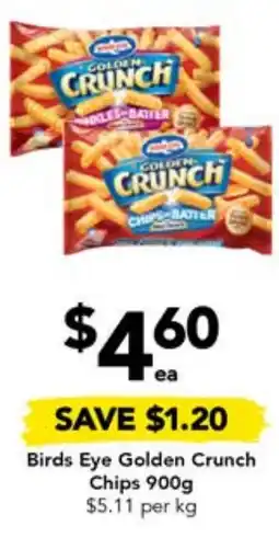 Drakes Birds Eye Golden Crunch Chips offer