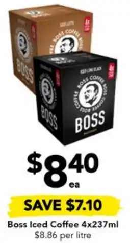 Drakes Boss Iced Coffee offer