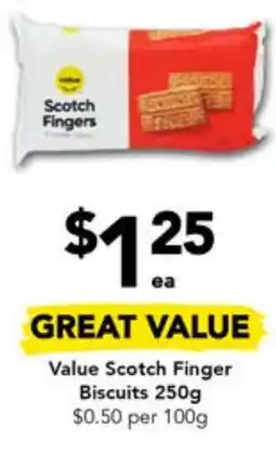 Drakes Value Scotch Finger Biscuits offer