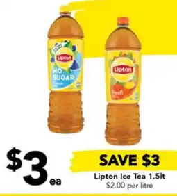 Drakes Lipton Ice Tea offer