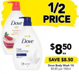 Drakes Dove Body Wash offer