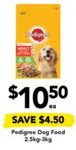 Drakes Pedigree Dog Food offer