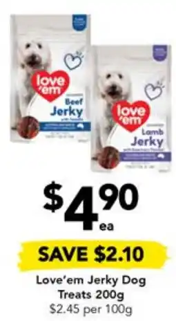 Love'em Jerky Dog Treats