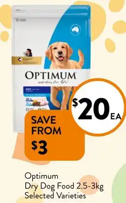Dry Dog Food Selected Varieties