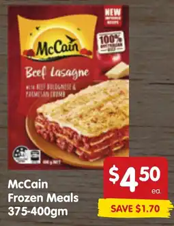 Spar McCain Frozen Meals offer