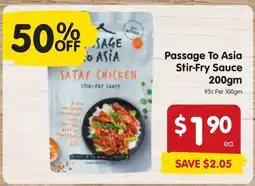 Spar Passage To Asia Stir-Fry Sauce offer