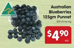 Spar Australian Blueberries Punnet offer