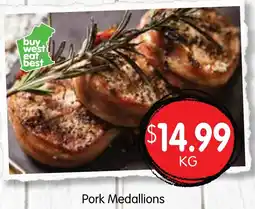 Spudshed Pork Medallions offer