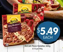 Spudshed McCain Pizza Varieties offer