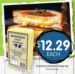 Spudshed Brunswick Cheddar Cheese offer