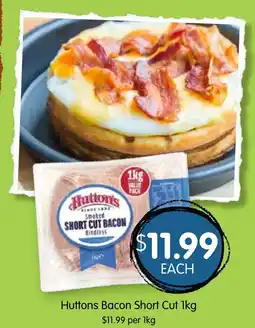 Spudshed Huttons Bacon Short Cut offer