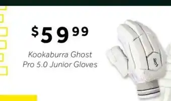 Rebel Kookaburra Ghost Pro 5.0 Junior Gloves offer