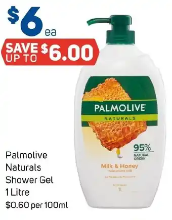 Foodland Palmolive Naturals Shower Gel offer