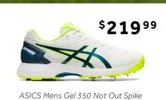 ASICS Mens Gel 350 Not Out Spike
