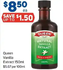 Foodland Queen Vanilla Extract offer