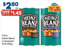 Foodland Heinz Baked Beanz or Spaghetti offer