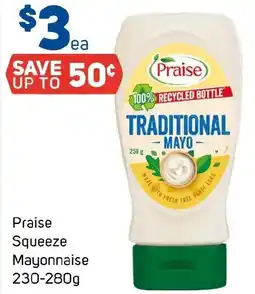 Foodland Praise Squeeze Mayonnaise offer