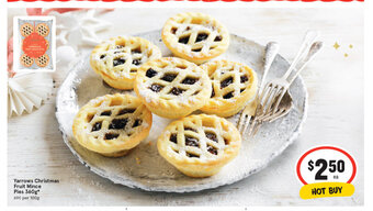 IGA Yarrows Christmas Fruit Mince Pies 360g offer