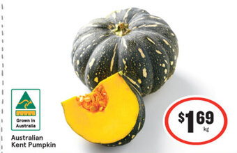 IGA Australian Kent Pumpkin offer