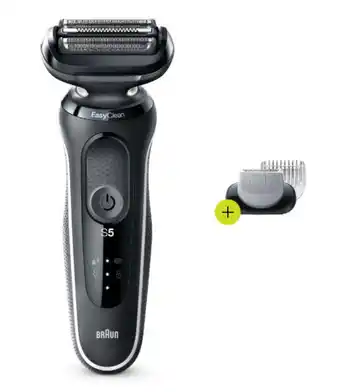 Shaver Shop Braun series 5 easy rinse shaver with beard trimmer head offer