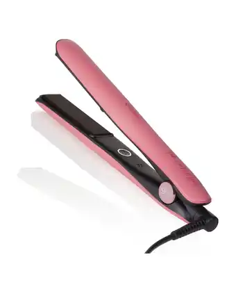 Ghd limited edition gold hair straightener in rose pink